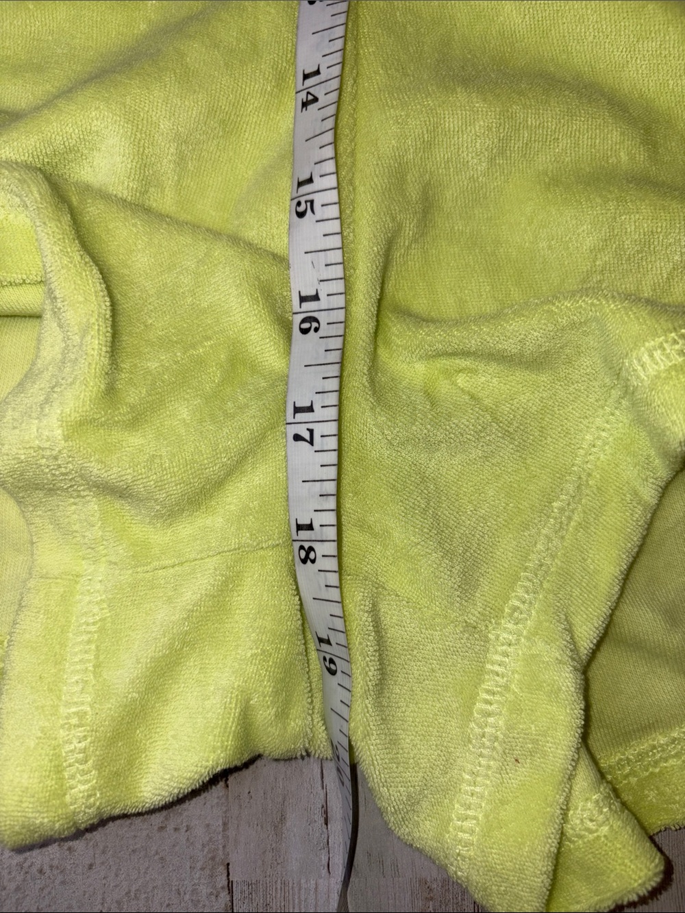 Old Navy Terry cloth,Neon Yellow Athletic Lounge Shorts plus size 4X - Picture 7 of 12